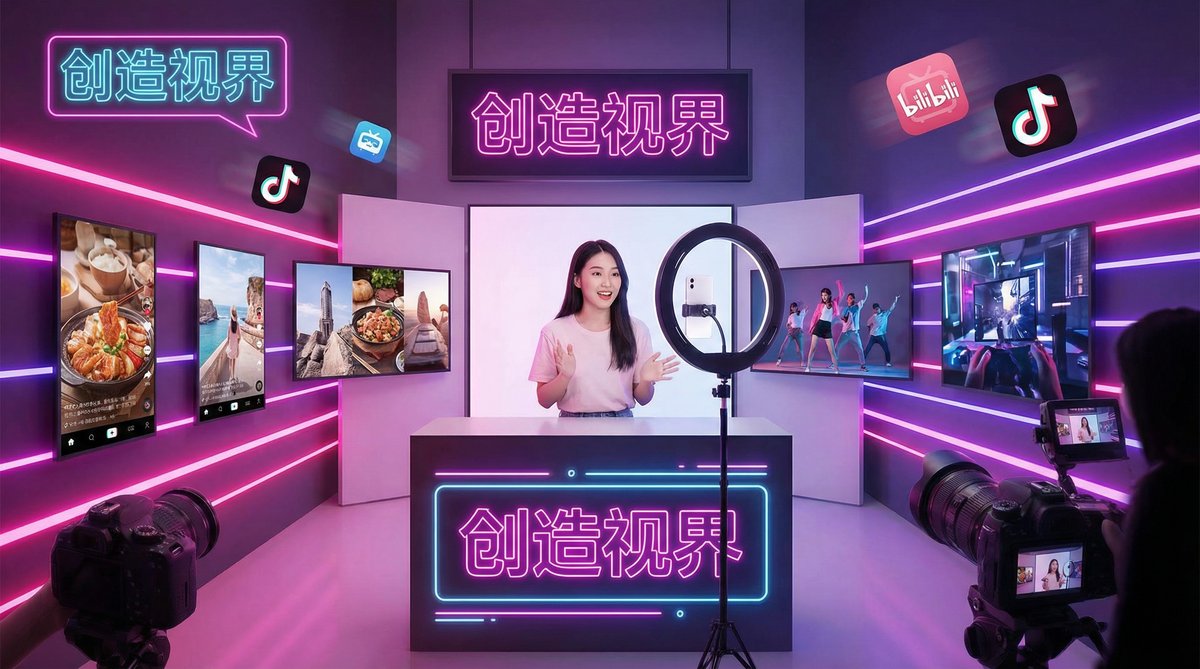 糖心vlog短视频创作空间